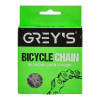Ланцюг велосипедний Greys 10 швидкостей SLA-H10 Silver 116 ланок (GR24410)