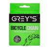 Ланцюг велосипедний Greys 10 швидкостей S10 Silver 116 ланок (GR24210)