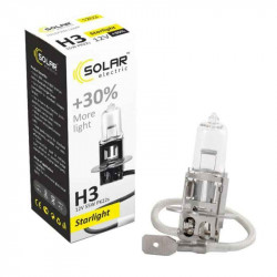 Лампа галогенна Solar H3+30% 12V 1шт (1203)
