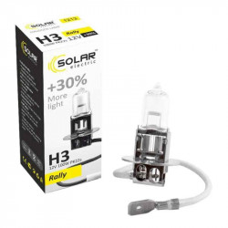 Лампа галогенна Solar H3 Rally +30% 12V 1шт (1213)