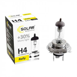 Лампа галогенна Solar H4 Rally +30% 24V 1шт (2414)