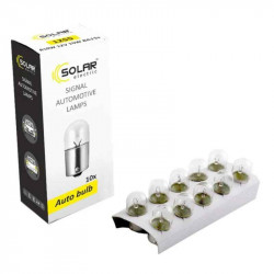 Лампи галогенні Solar R10W 12V 10 штук (одна упаковка) (1255)