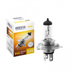 Лампа галогенна цоколь H4 Brevia Rally (картон) (12040RC)
