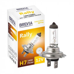 Лампа галогенна цоколь H7 Brevia Rally 1шт (12070RC)