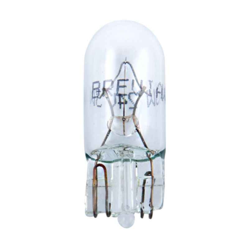 Лампи галогенні Brevia W3W 12V 10 штук (одна упаковка) (12307C)