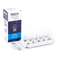 Лампа галогенна Brevia W21W 12V 1шт (12310C)
