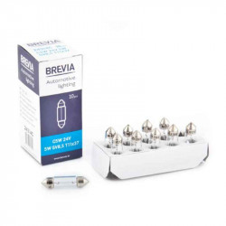 Лампи галогенні Brevia C5W 24V 10 штук (одна упаковка) (24314C)