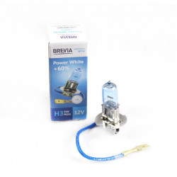 Лампа галогенна Brevia H3 Power White (картон) (12030PWC)