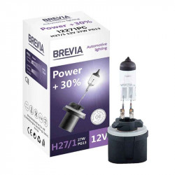 Лампа галогенна H27 Brevia Power +30% 1шт (12271PC)