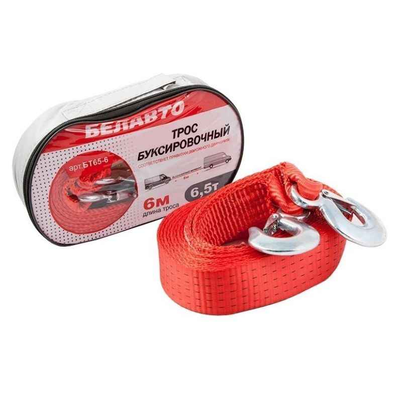 Трос буксирувальний 6,5т-6м сумка BELAUTO (BT65-6)