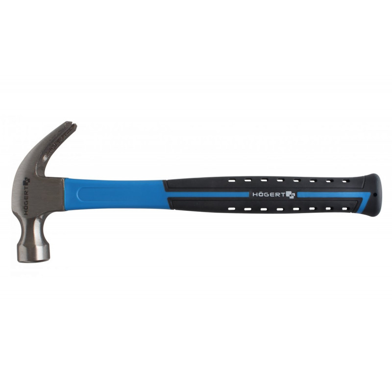 Молоток столярний 450 г з рукояткою зі скловолокна Hogert (HT3B034)
