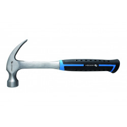 Молоток столярний монолітний 450 г з ручкою зі скловолокна Hogert (HT3B035)
