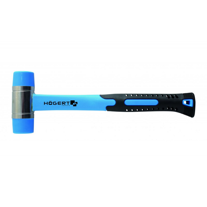 Молоток рихтувальний 600 г з рукояткою зі скловолокна Hogert (HT3B048)