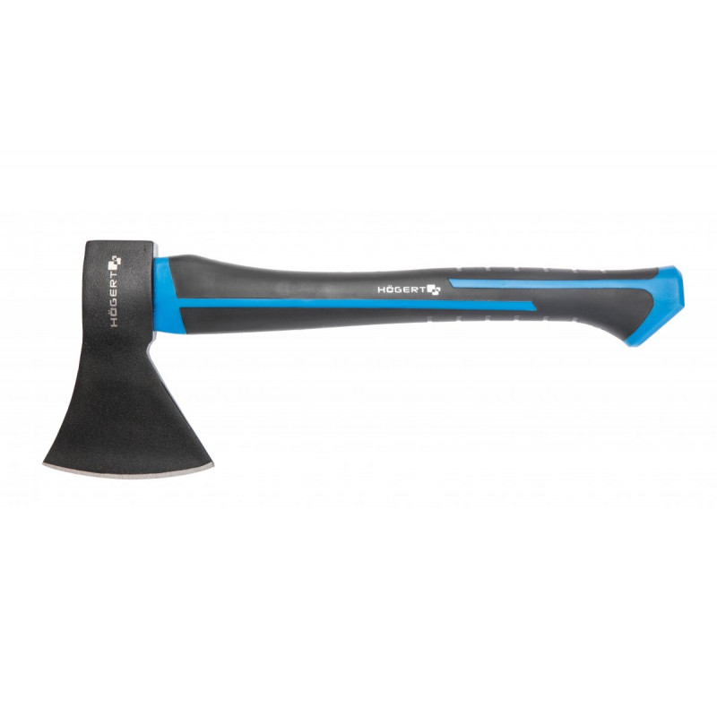 Сокира зі сталевим лезом 800г з рукояткою зі скловолокна Hogert (HT3B071)