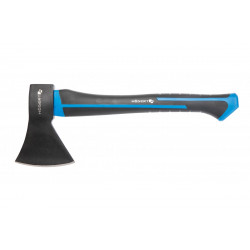 Сокира зі сталевим лезом 1000г з рукояткою зі скловолокна Hogert (HT3B072)