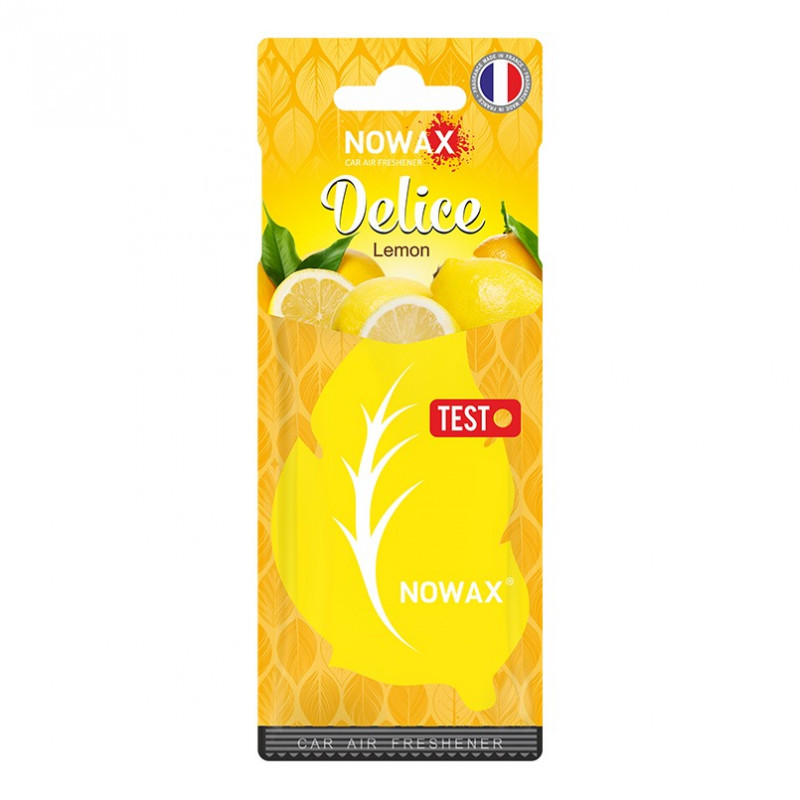 Ароматизатор до машини Nowax Delice - Lemon (NX00081)