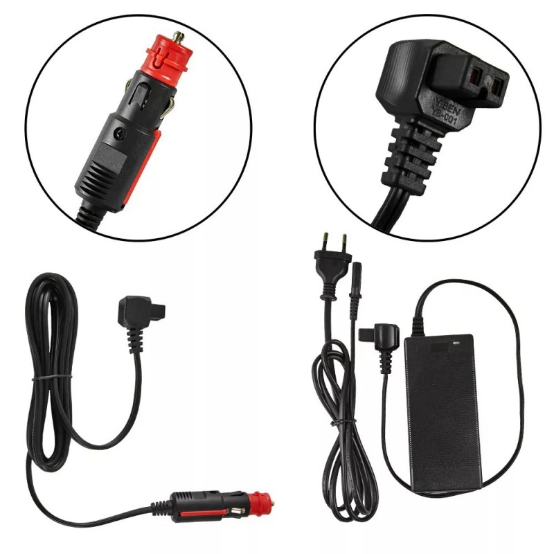 Портативный холодильник компрессорный 47л BREVIA автохолодильник с автономной работой пластиковый 12/24В 220В (22660)