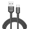 Кабель BREVIA Type-C to Lightning 30W 1m, black, box (250шт.) (51100BCLC1)