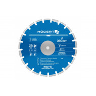 Диск відрізний алмазний по асфальту та бетону 350х3.2х25.4 мм Hogert (HT6D748)