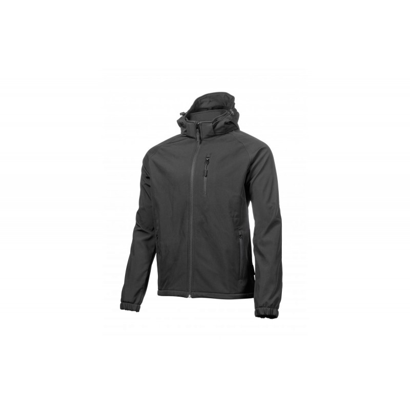 DITTER Куртка softshell з капюшоном чорна L (52) (HT5K260-L)