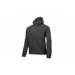 DITTER Куртка softshell з капюшоном чорна M (50) (HT5K260-M)