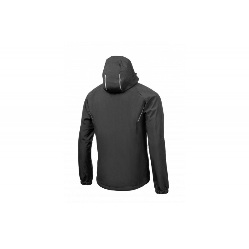 DITTER Куртка softshell з капюшоном чорна M (50) (HT5K260-M)