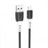 Кабель синхронизации iphone silicone Hoco 1м (X82-i)