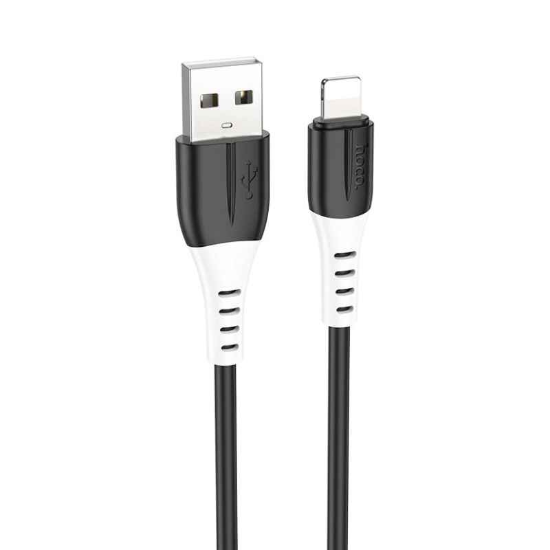Кабель синхронизации iphone silicone Hoco 1м (X82-i)