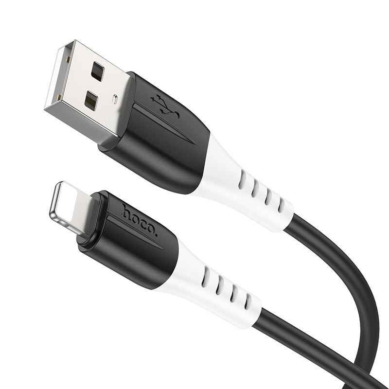 Кабель синхронизации iphone silicone Hoco 1м (X82-i)