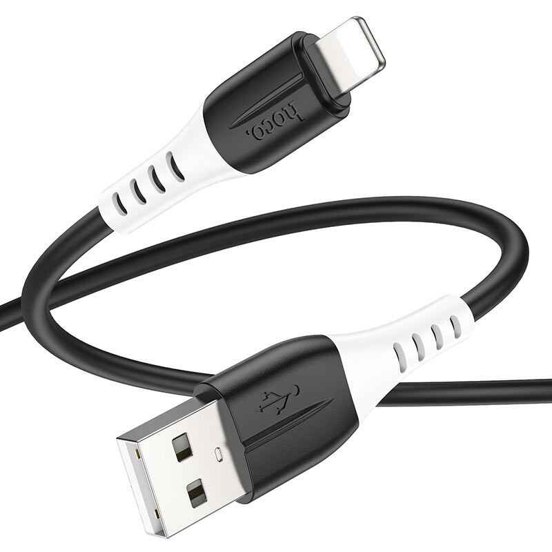 Кабель синхронизации iphone silicone Hoco 1м (X82-i)