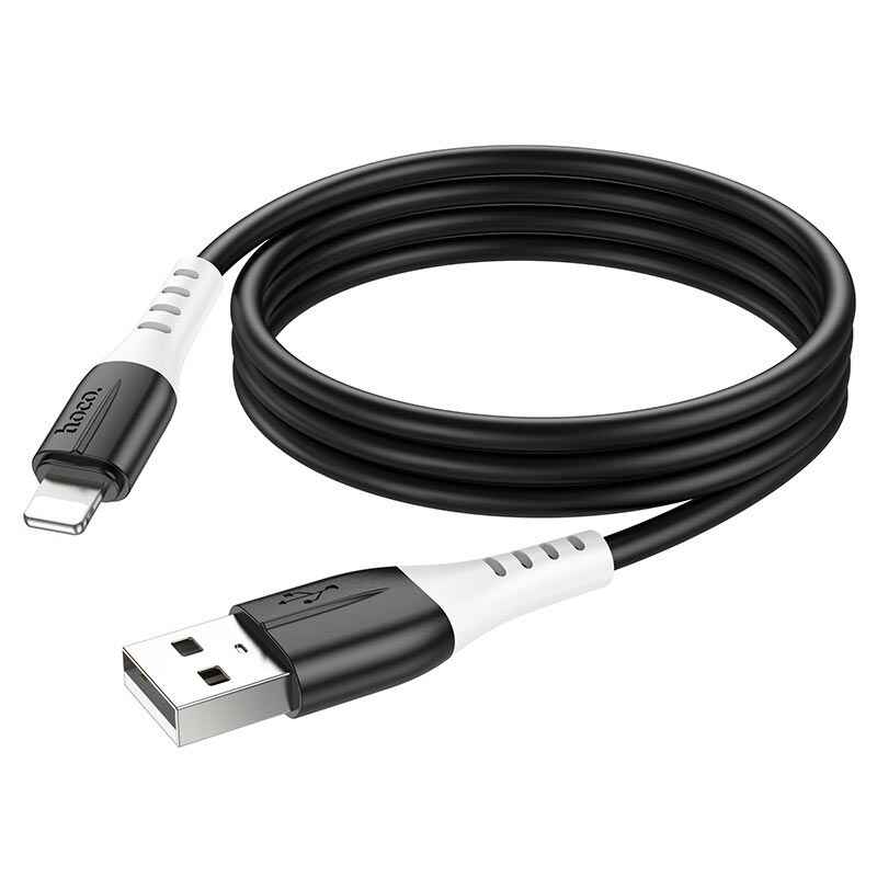 Кабель синхронизации iphone silicone Hoco 1м (X82-i)