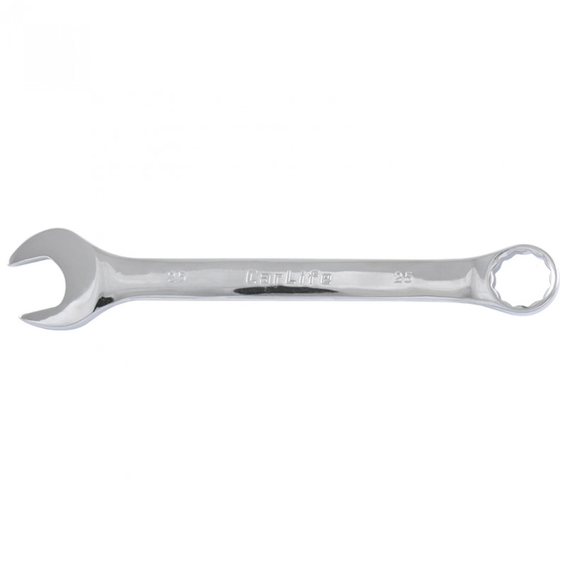 Ключ комбинированный 25 мм никель-хром CARLIFE (WR3025)