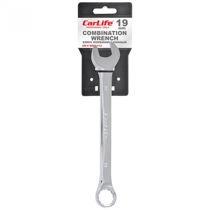 Ключ комбінований 19 мм Carlife (WR4019)
