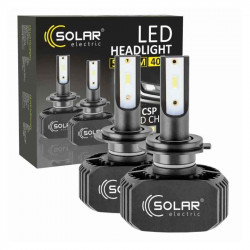 Світлодіодні автолампи H7 LED SOLAR 12/24V 6000K 5000Lm 40W Seoul CSP1860 (8207)