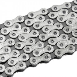 Ланцюг велосипедний Greys 10 швидкостей S10 Silver/Grey 116 ланок (GR24110)