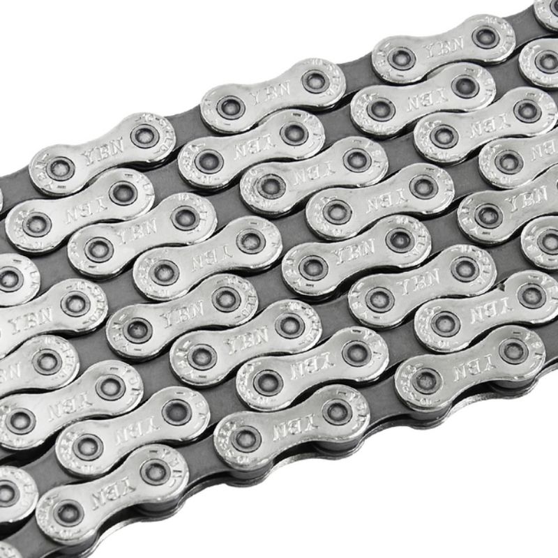 Ланцюг велосипедний Greys 10 швидкостей S10 Silver/Grey 116 ланок (GR24110)