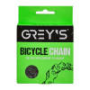 Ланцюг велосипедний Greys 9 швидкостей SH9 Silver/Grey 116 ланок (GR24229)