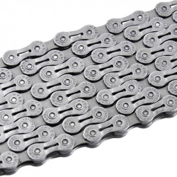 Ланцюг велосипедний Greys 9 швидкостей SH9 Silver 116 ланок (GR24219)