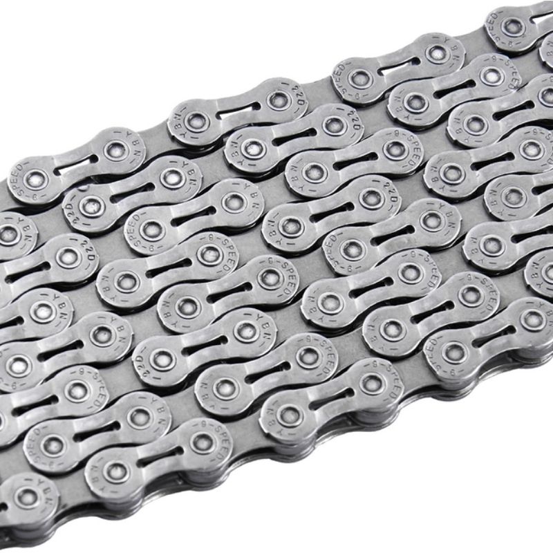 Ланцюг велосипедний Greys 9 швидкостей SH9 Silver 116 ланок (GR24219)