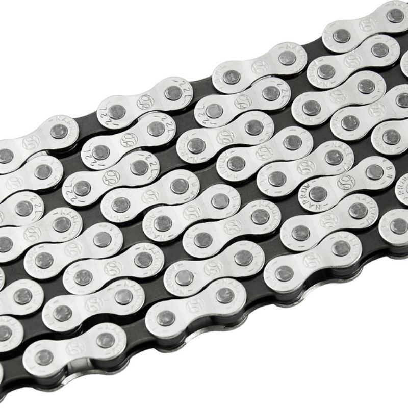 Ланцюг велосипедний Greys 8 швидкостей S8 Half Silver 116 ланок (GR24208)