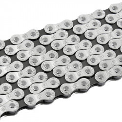 Ланцюг велосипедний Greys 7-8 швидкостей S52 Half Silver 116 ланок (GR24217)