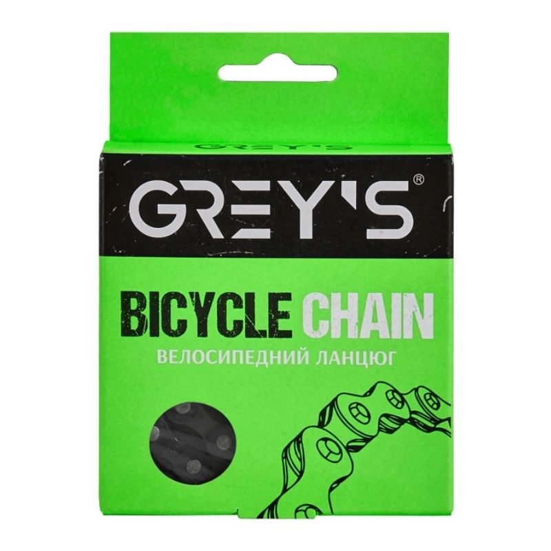 Ланцюг велосипедний Greys 6-7 швидкостей Navy Blue/Brown (GR24206)