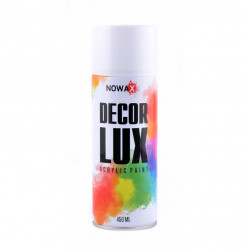 Акрилова фарба NOWAX Decor Lux 450 мл білий глянець (9010) (NX48012)