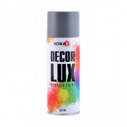 Акрилова фарба NOWAX Decor Lux Глянцева Темно-сіра 450 мл (NX48019)