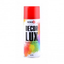 Акрилова фарба NOWAX Decor Lux Глянцева Рубіново-червона 450 мл (NX48024)
