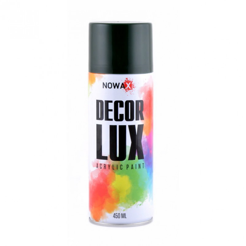Акрилова фарба NOWAX Decor Lux Глянцевий Мох зелений 450 мл (NX48030)