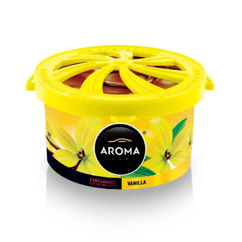 Ароматизатор до машини 40 г Aroma Car Organic - Vanilla (552/92093)