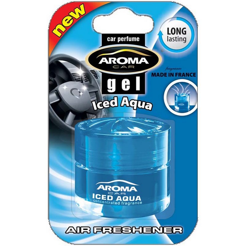 Ароматизатор в машину Aroma Car Gel - Iced Aqua (63171)