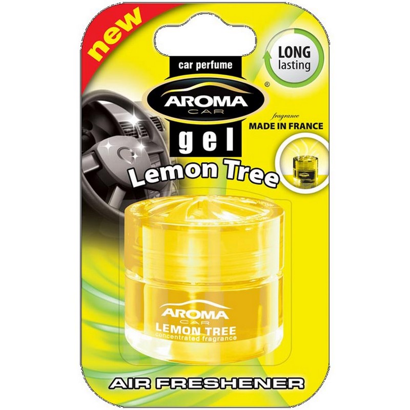 Ароматизатор в машину Aroma Car Gel - Lemon (63120)