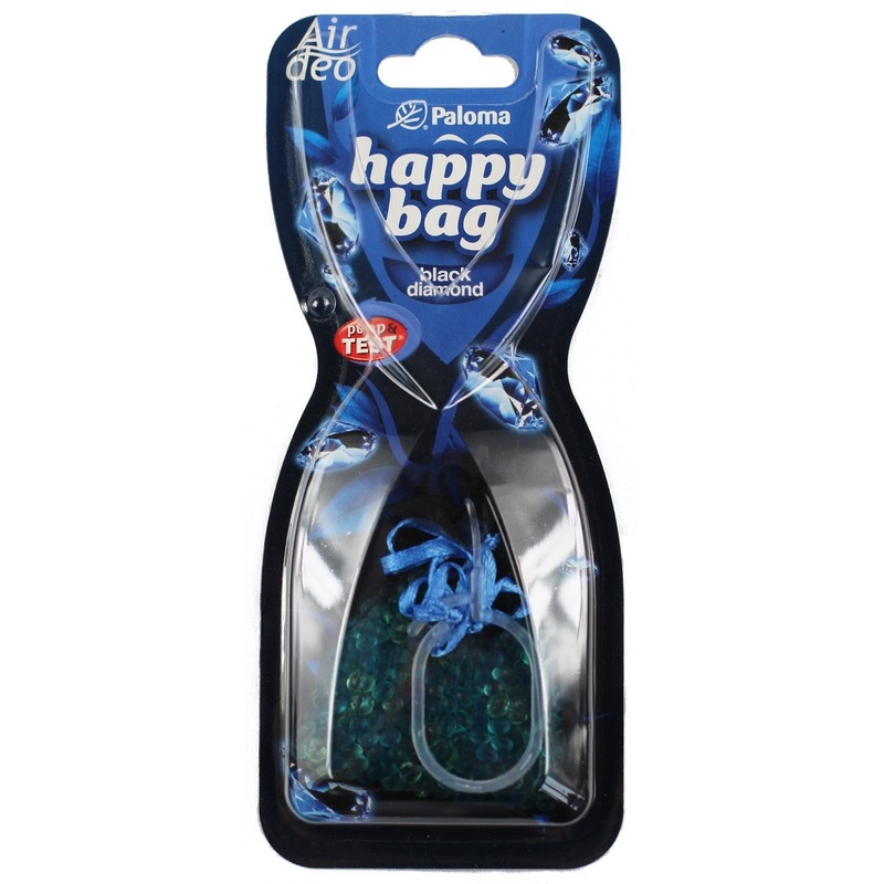 Ароматизатор до машини Paloma Happy Bag - Black Diamond (78035)